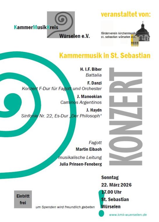 260322-Kammermusikkreis Konzert (c) Kammermusikkreis Würselen