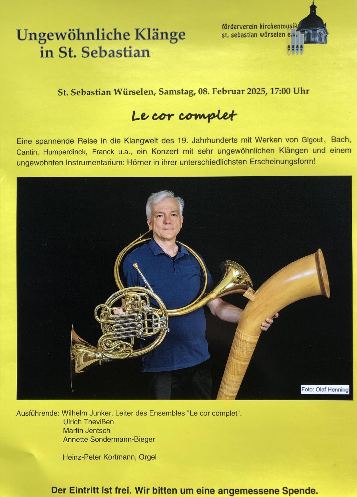 Konzert St. Sebastian Le cor complet (c) UBo