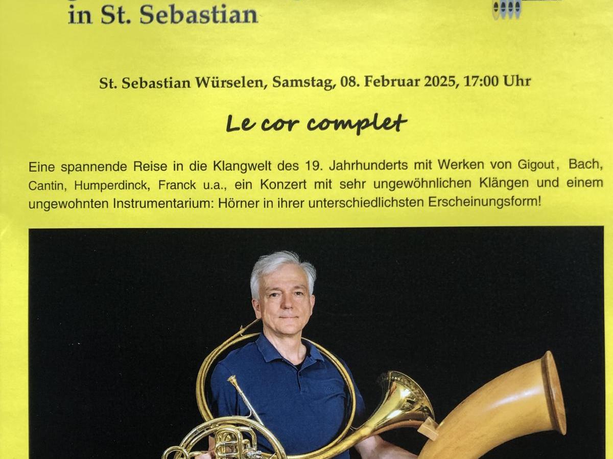 Konzert St. Sebastian Le cor complet