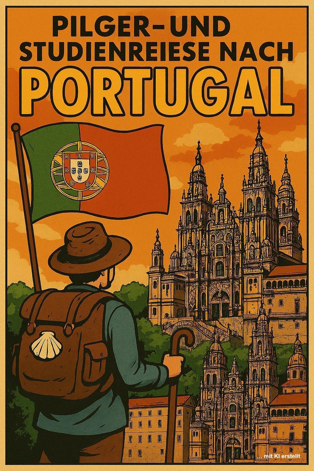 Pilgerreise_Portugal (c) KI_generiert