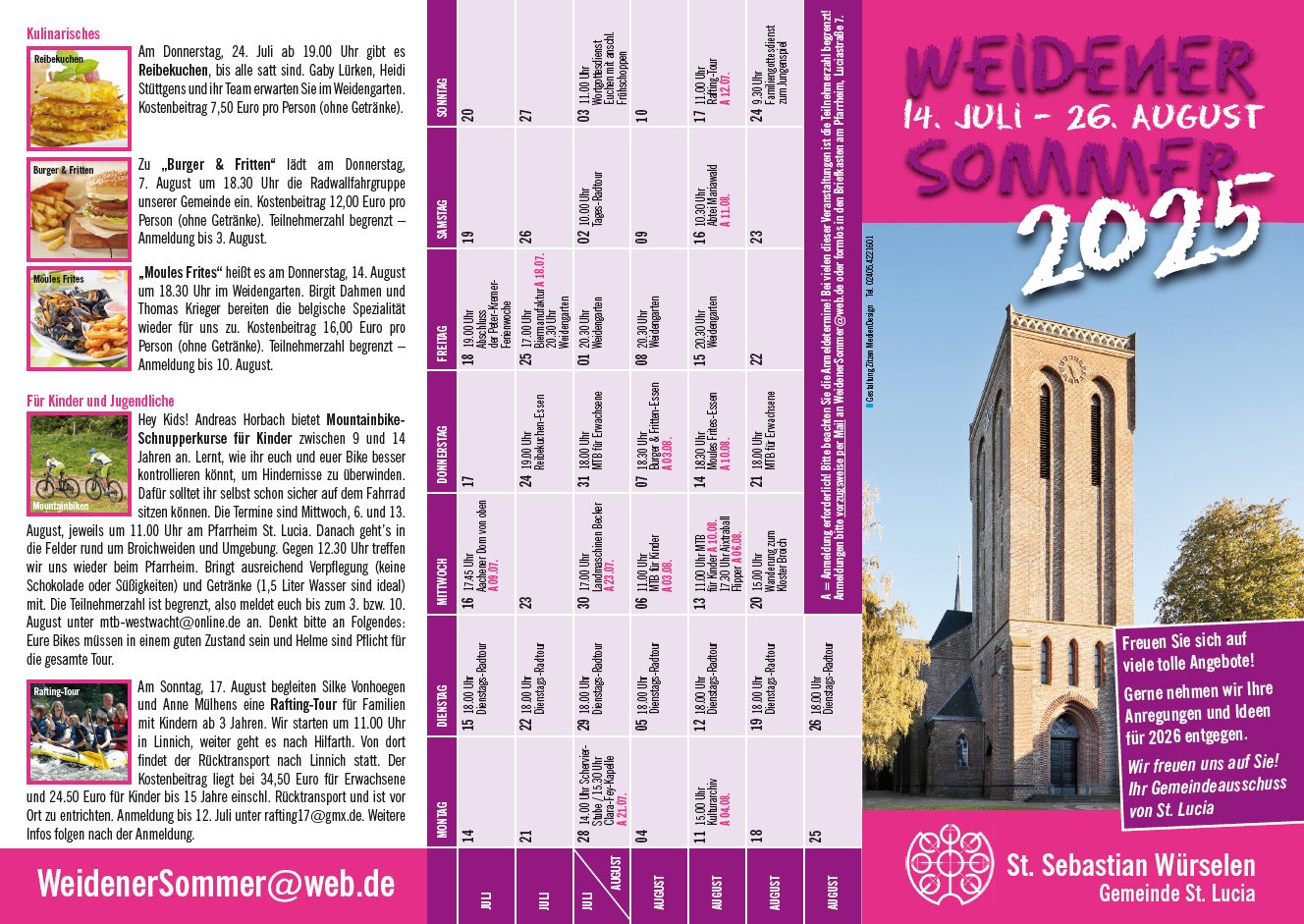 Weidener Sommer 2025 (c) GA Lucia