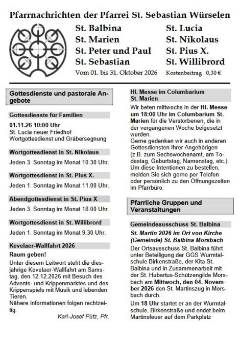 Pfarrnachrichten 26-10 Titel (c) PRW