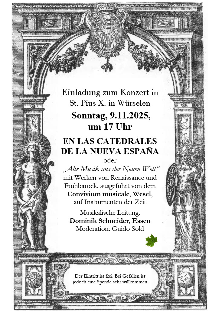 KonzertPlakat Convivium 2025