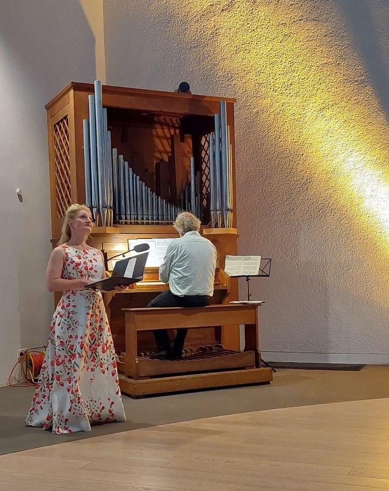 Barock-Konzert Viaggio in Paradiso am 20. August 2026 mit Kerstien Auerbach (Bassoalto) und Alexander Patrushin (Orgel)