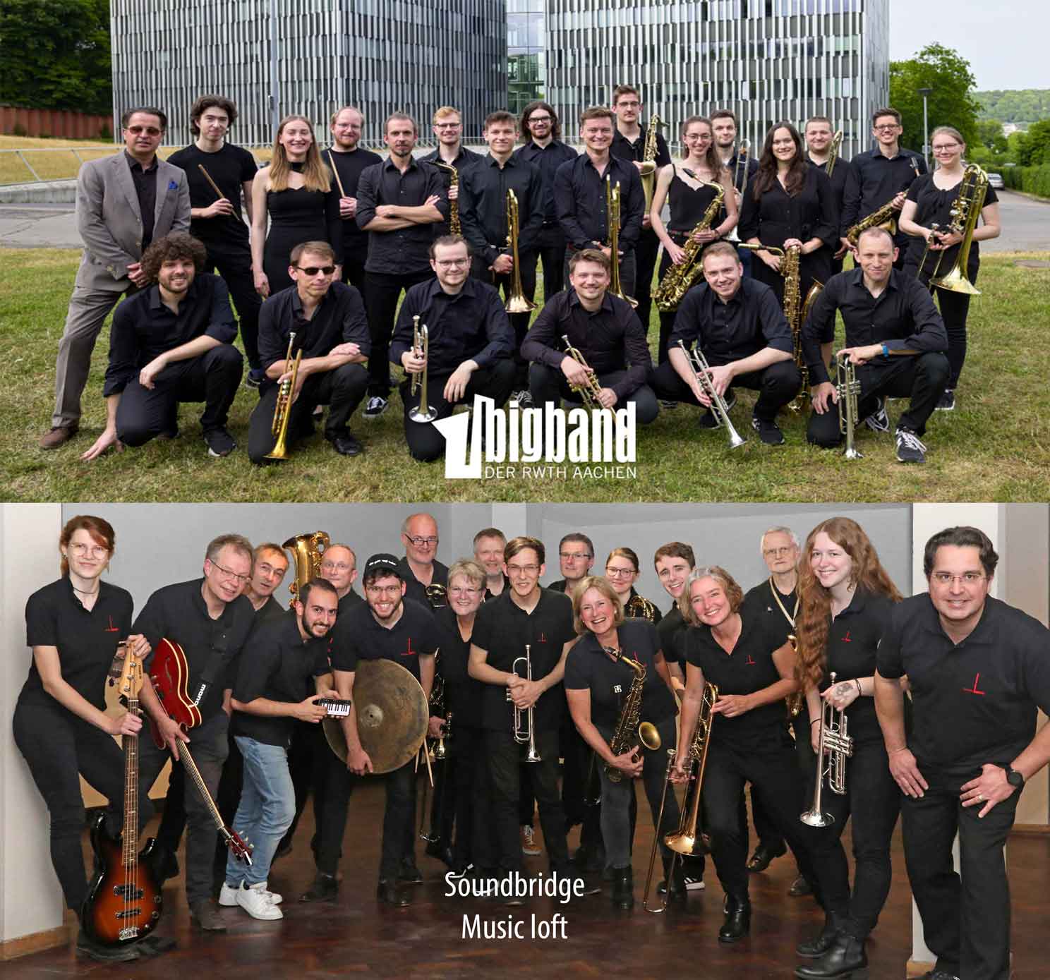 Bigband der RWTh und Soundbridge von music loft